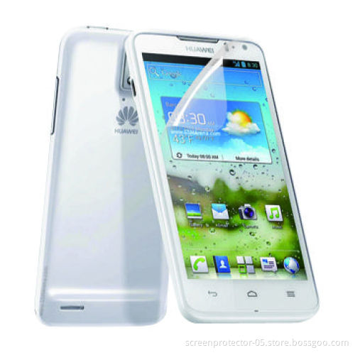 Crystal clear screen protector for mobile phone, high definition, 100% Japan material